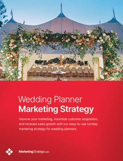 Wedding Planner Marketing Strategy By MarketingStratego.com